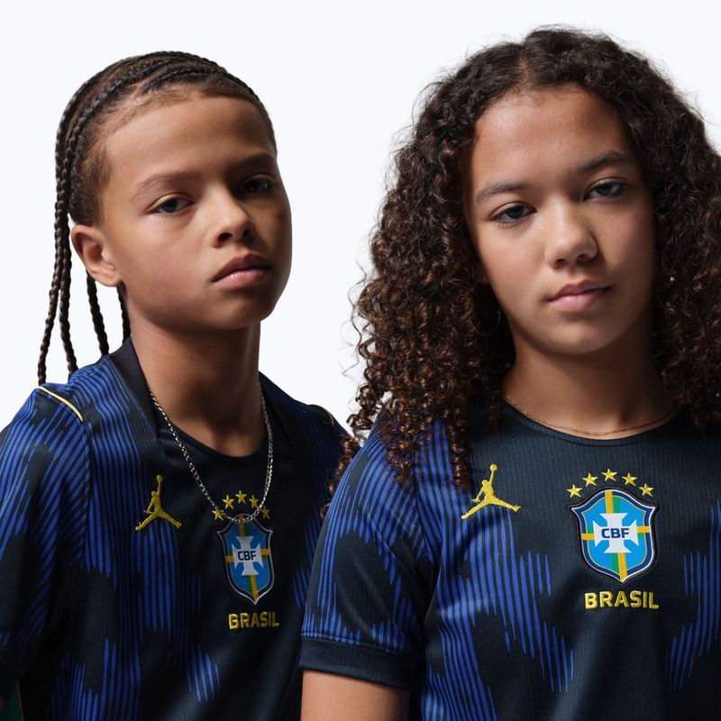 Koszulka piłkarska dziecięca Nike Brazil 2026 Stadium Away Soccer Replica 6