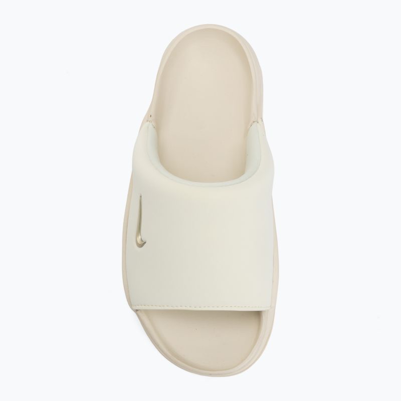 Klapki damskie Nike Calm Elevation coconut milk 5