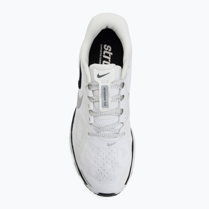 Buty do biegania męskie Nike Structure Plus summit white/metallic silver-black 5