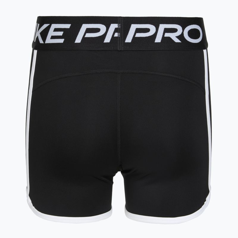 Spodenki dziecięce Nike Pro Dri-Fit 3" black/white 6