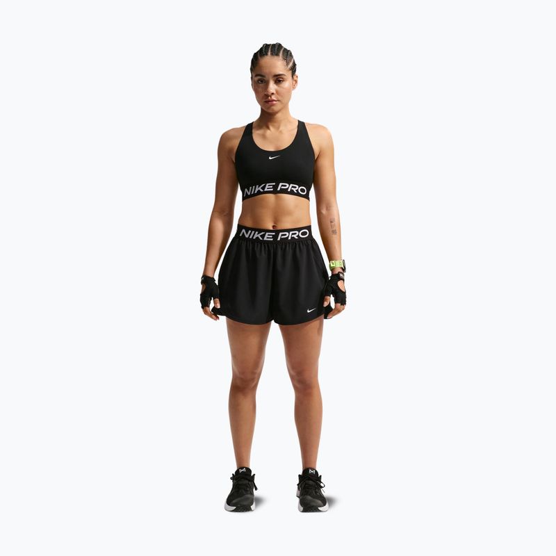 Biustonosz treningowy Nike Pro 365 black/white 7