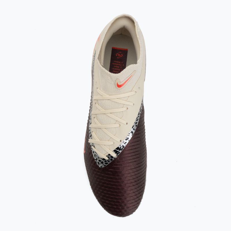 Buty piłkarskie męskie Nike United Phantom 6 High Academy MG burgundy crush/fossil/university red 5