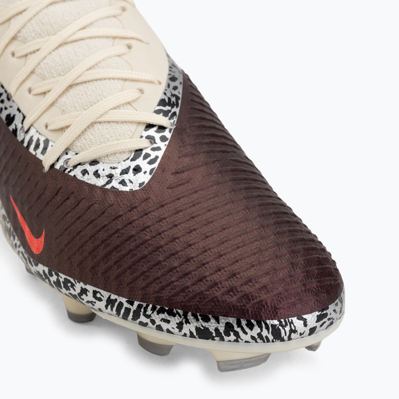Buty piłkarskie męskie Nike United Phantom 6 High Academy MG burgundy crush/fossil/university red 7