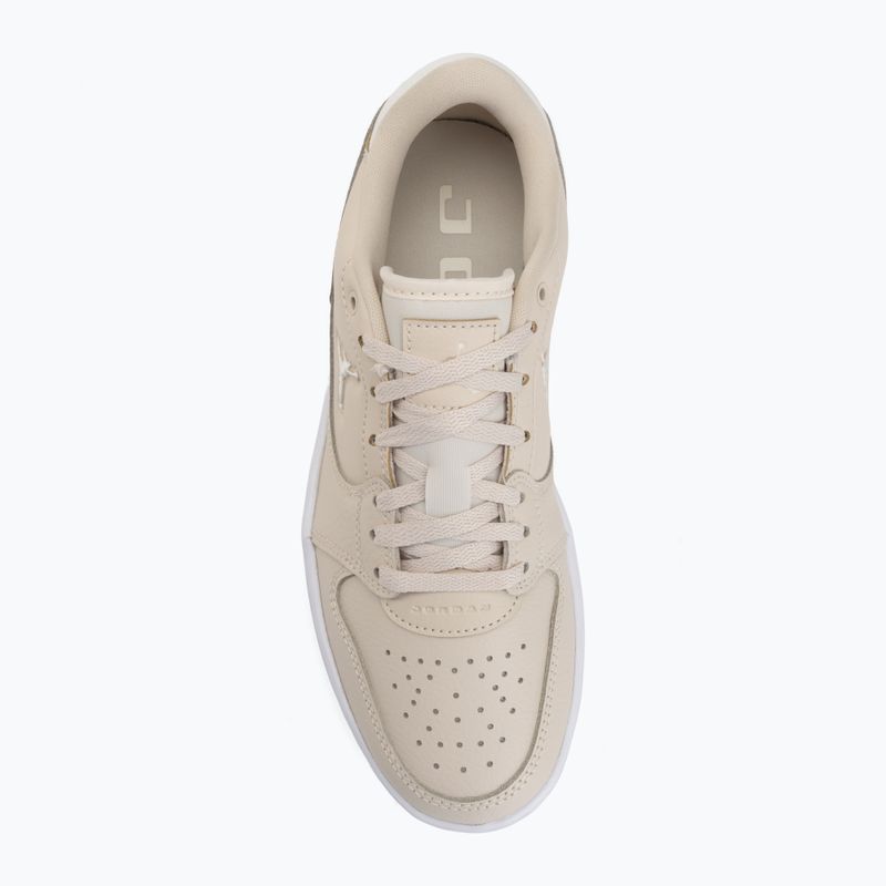 Buty damskie Nike Jordan Court Connect Low legend light brown/white/pale ivory 5