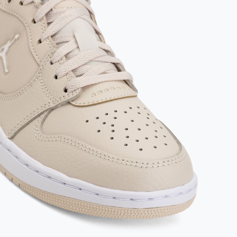 Buty damskie Jordan Court Connect Low legend light brown/white/pale ivory 7
