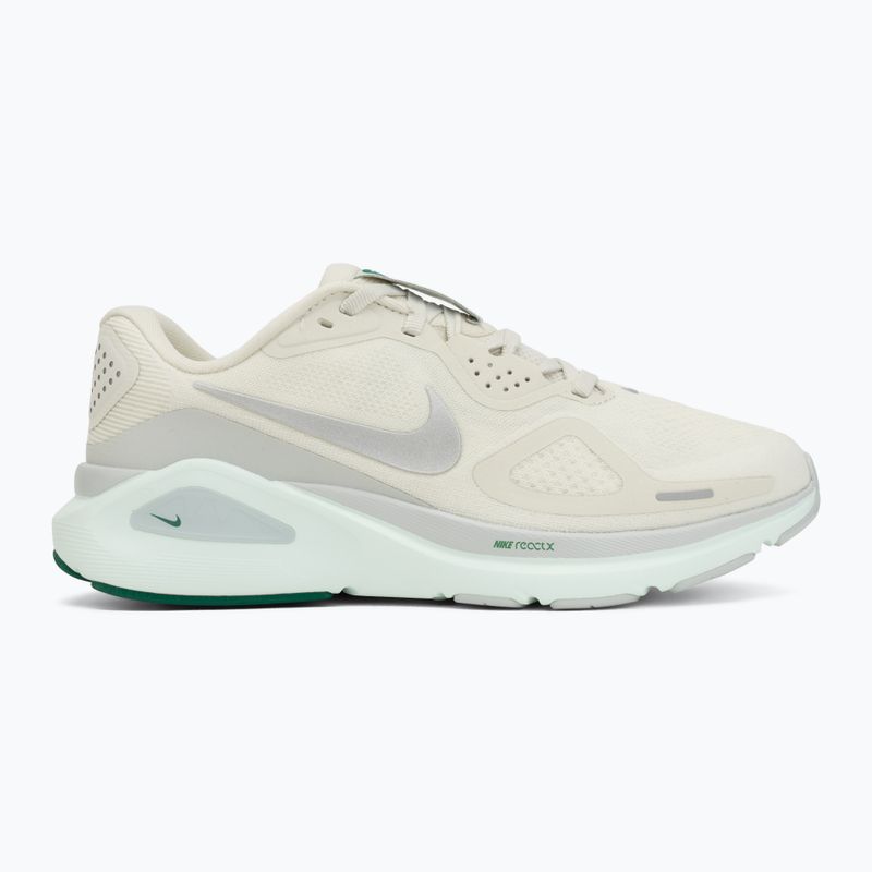 Buty do biegania damskie Nike Structure 26 sea glass/light silver/metallic silver 2