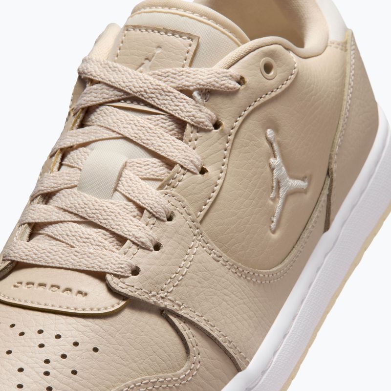Buty damskie Nike Jordan Court Connect Low legend light brown/white/pale ivory 3