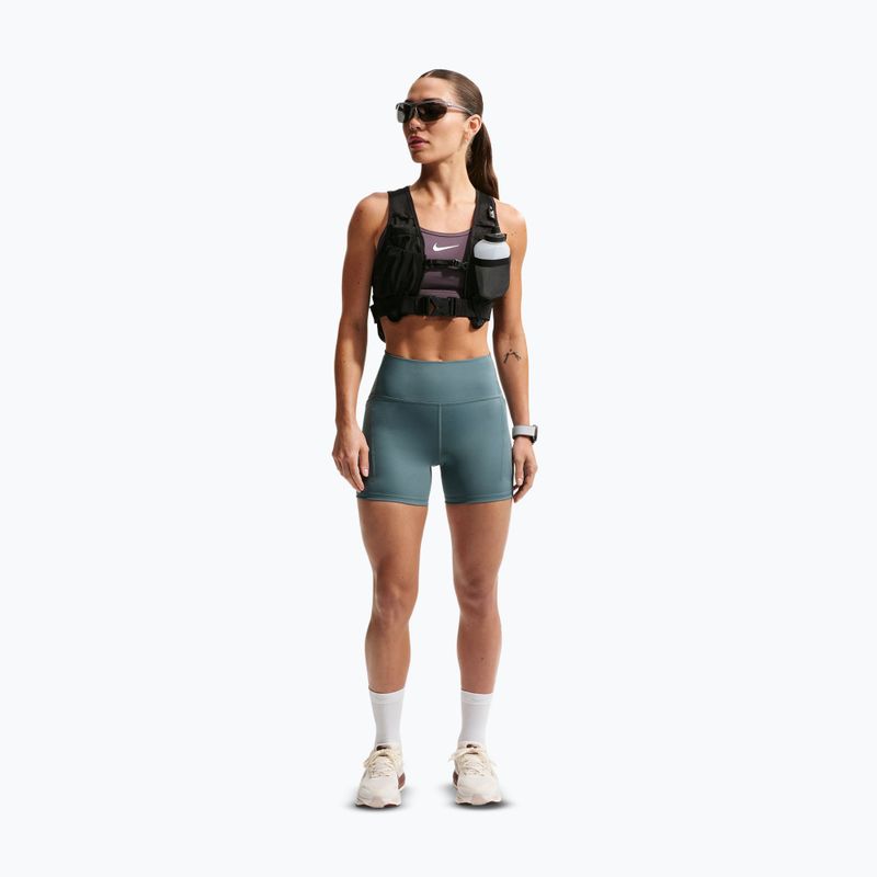 Spodenki do biegania damskie damskie Nike Swift High Waisted 4" mineral slate 2