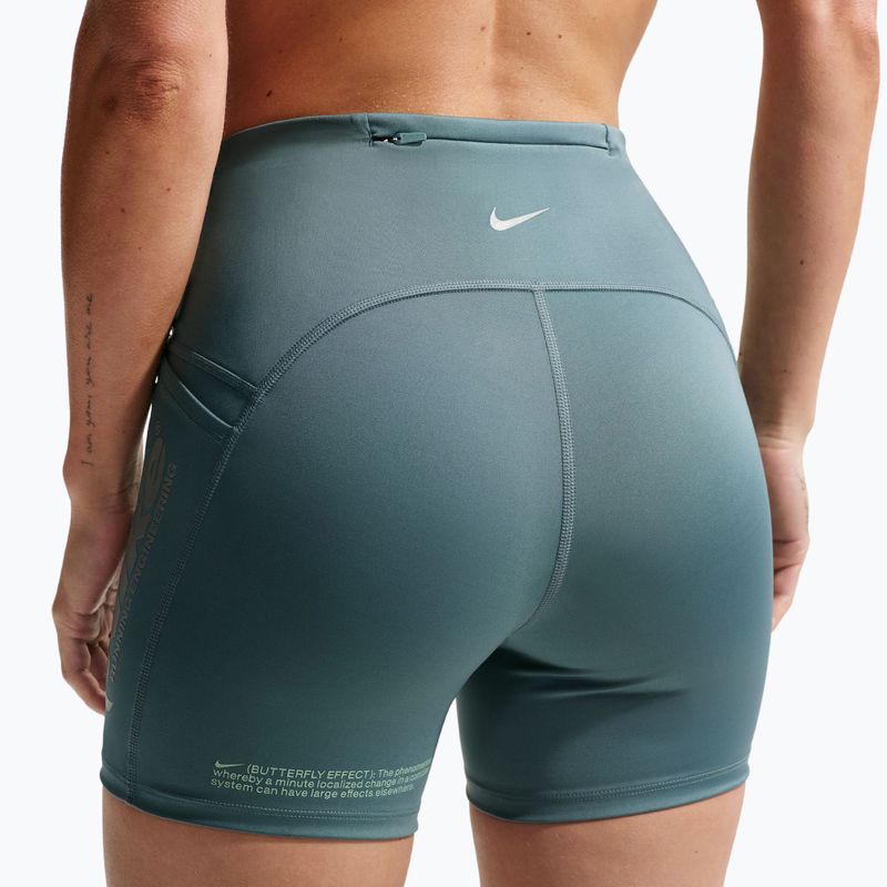 Spodenki do biegania damskie damskie Nike Swift High Waisted 4" mineral slate 6