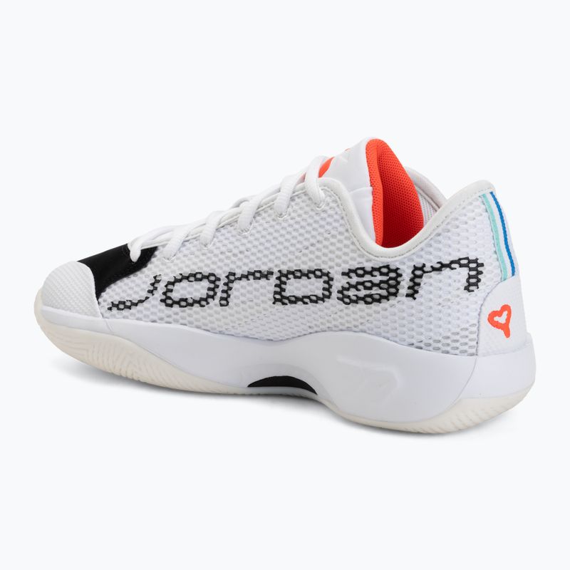 Buty do koszykówki męskie Nike Jordan Luka 77 white/black/sail/bright crimson 3