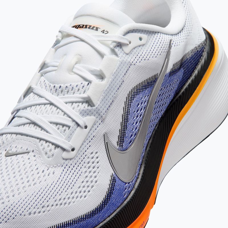 Buty do biegania męskie Nike Pegasus 42 white/lapis/total orange/metallic silver 3