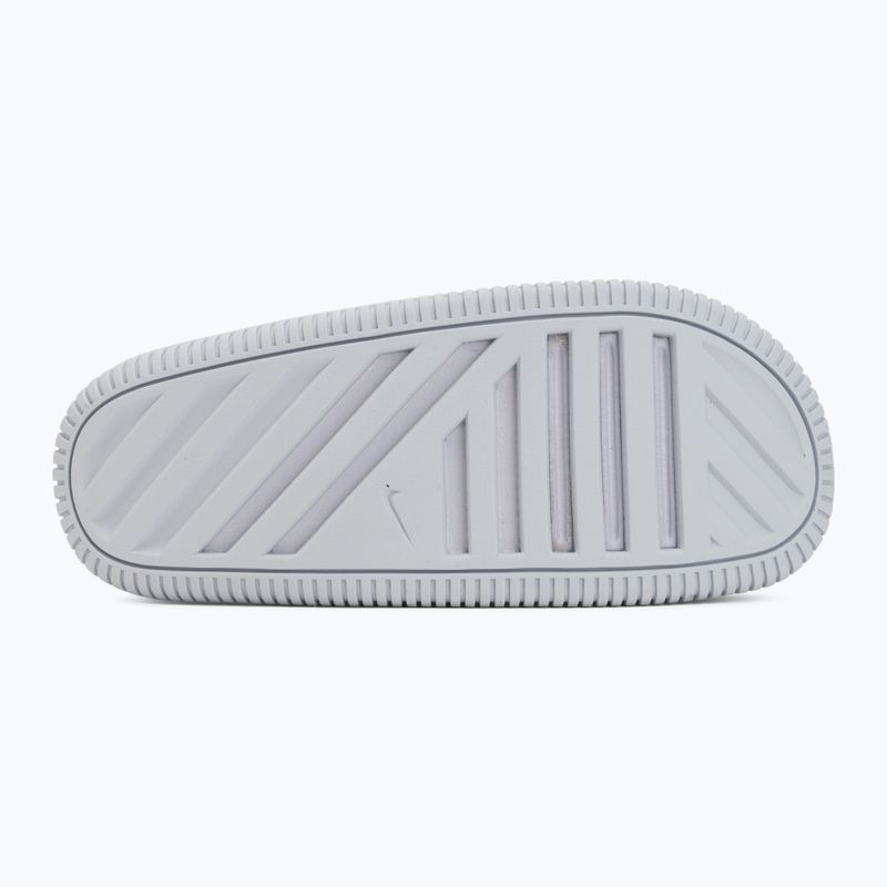 Klapki damskie Nike Calm 2.0 football grey/football grey 4