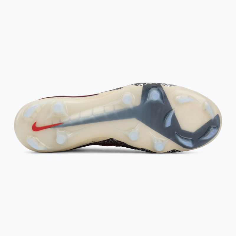 Buty piłkarskie męskie Nike United Phantom 6 High Elite FG burgundy crush/fossil/university red 4