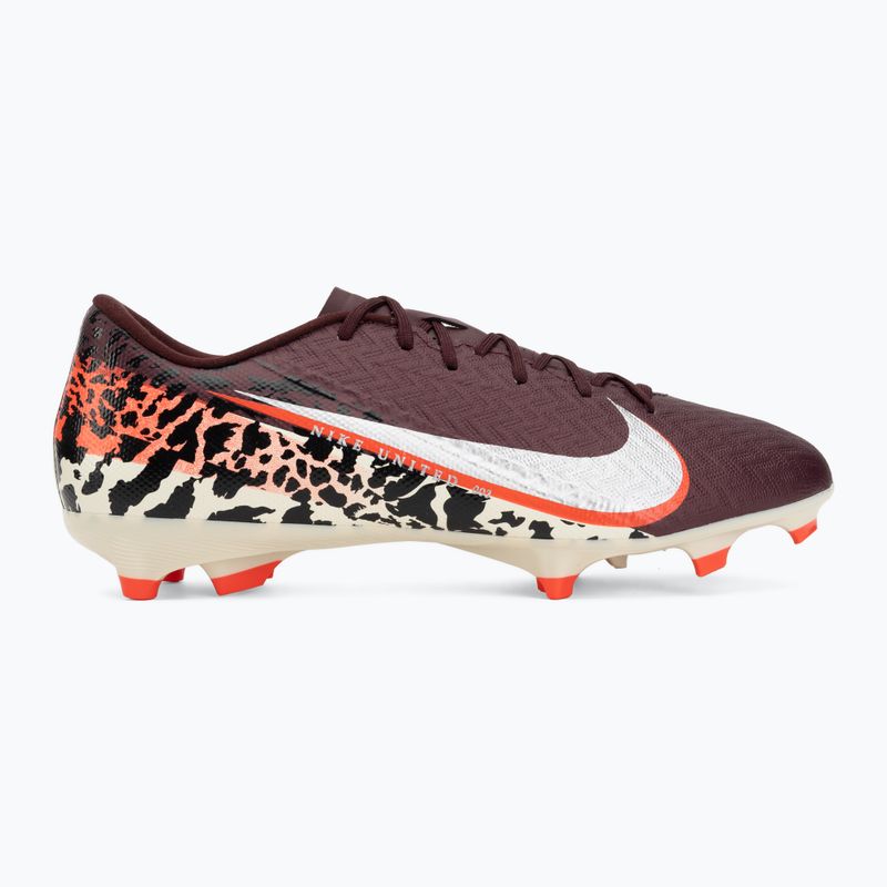 Buty piłkarskie męskie Nike United Mercurial Vapor 16 Academy MG burgundy crush/metallic silver 2
