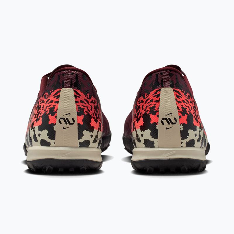 Buty piłkarskie męskie Nike United Mercurial Vapor 16 Academy TF burgundy crush/metallic silver 4