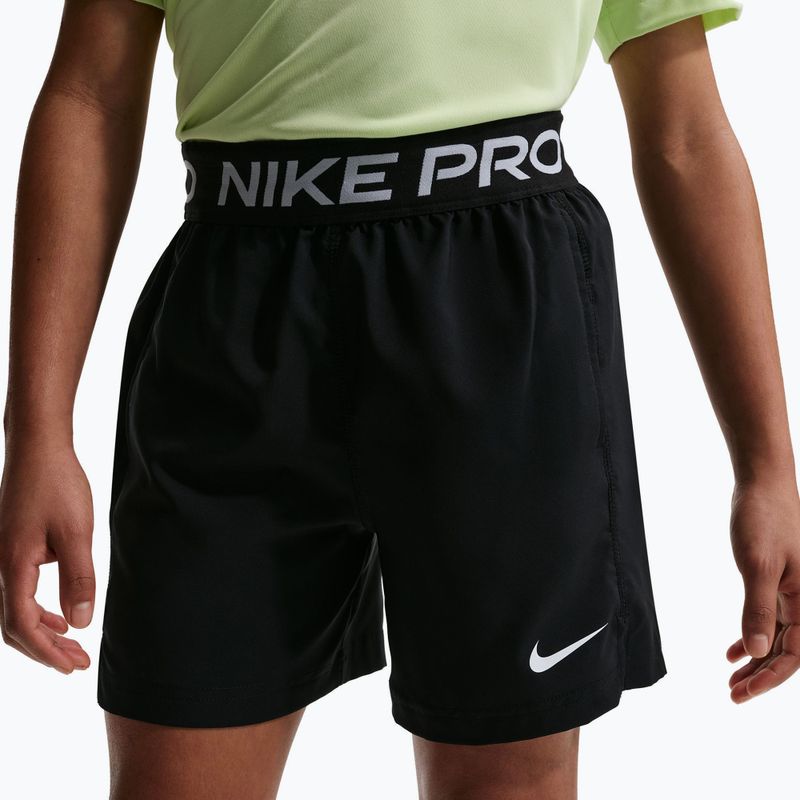 Spodenki dziecięce Nike Pro Dri-Fit black/white 5
