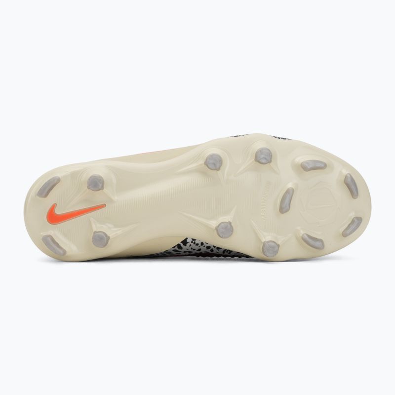Buty piłkarskie dziecięce Nike United Jr. Phantom 6 High Academy MG burgundy crush/fossil/university red 4