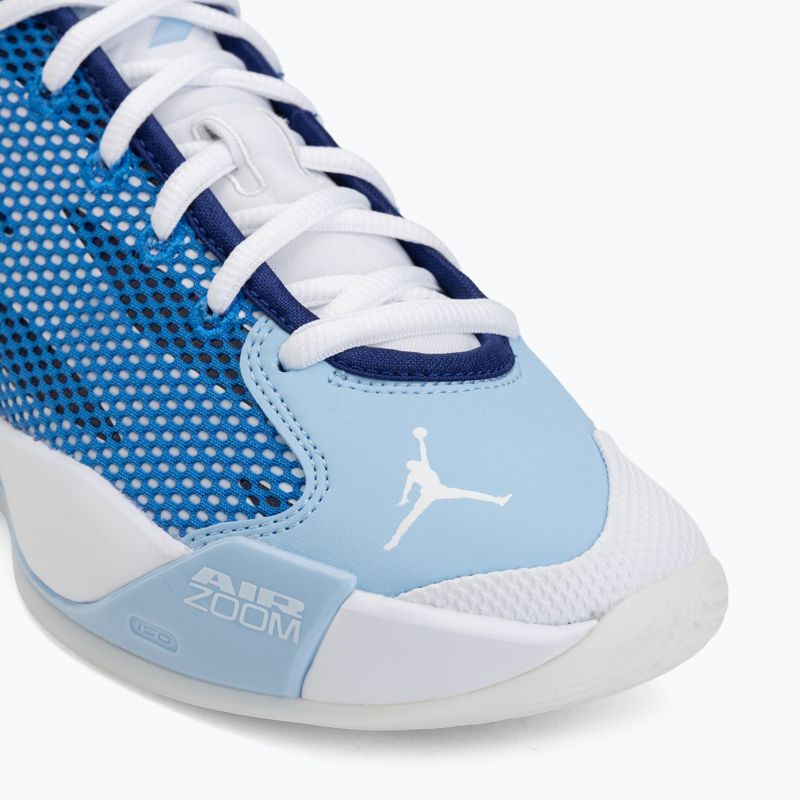 Buty do koszykówki męskie Nike Jordan Luka 77 white/signal blue/psychic blue 7