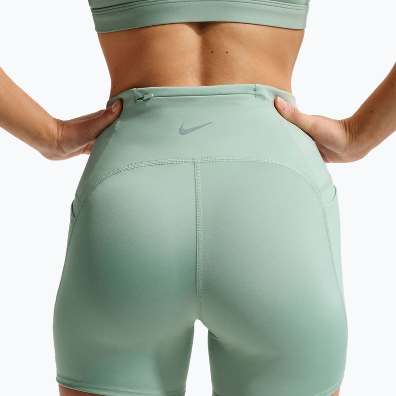 Spodenki do biegania damskie Nike Swift High-Waisted 4" steam 7
