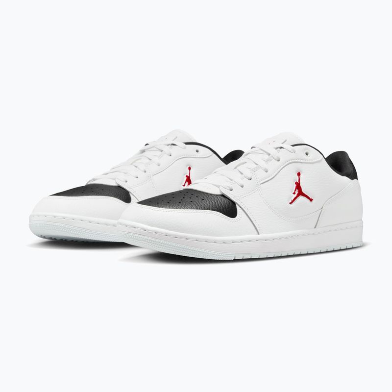Buty męskie  Jordan Access Court Low white/black/gym red 3