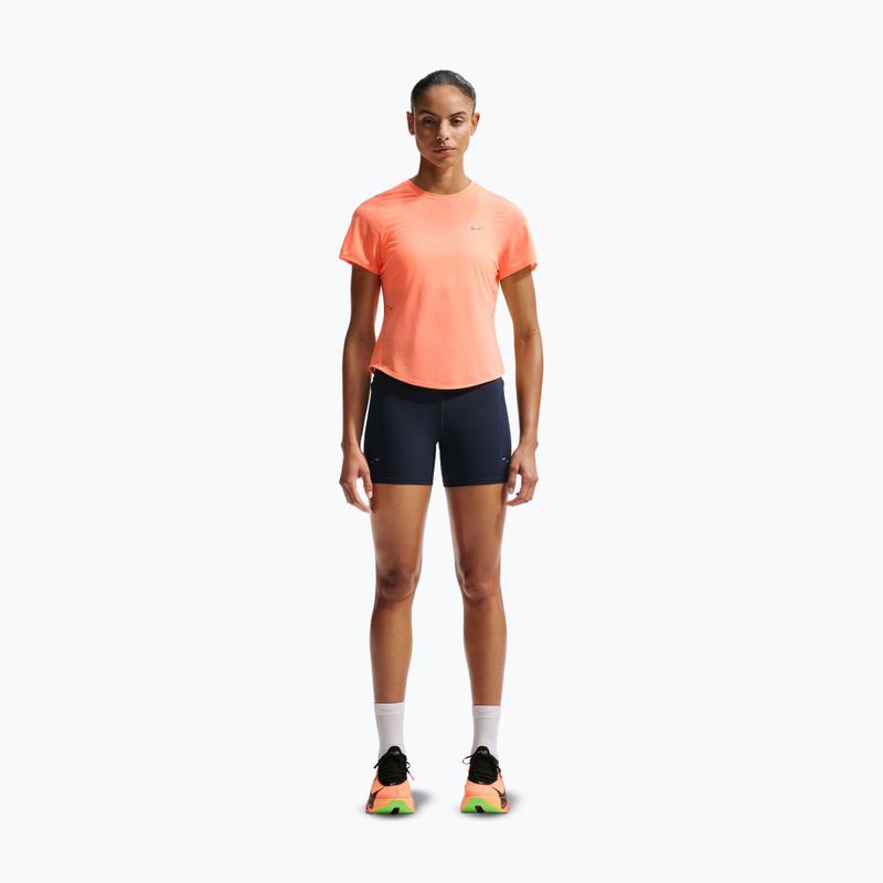 Koszulka do biegania damska Nike Swift Breathe Dri-Fit orange pulse/photon dust 2