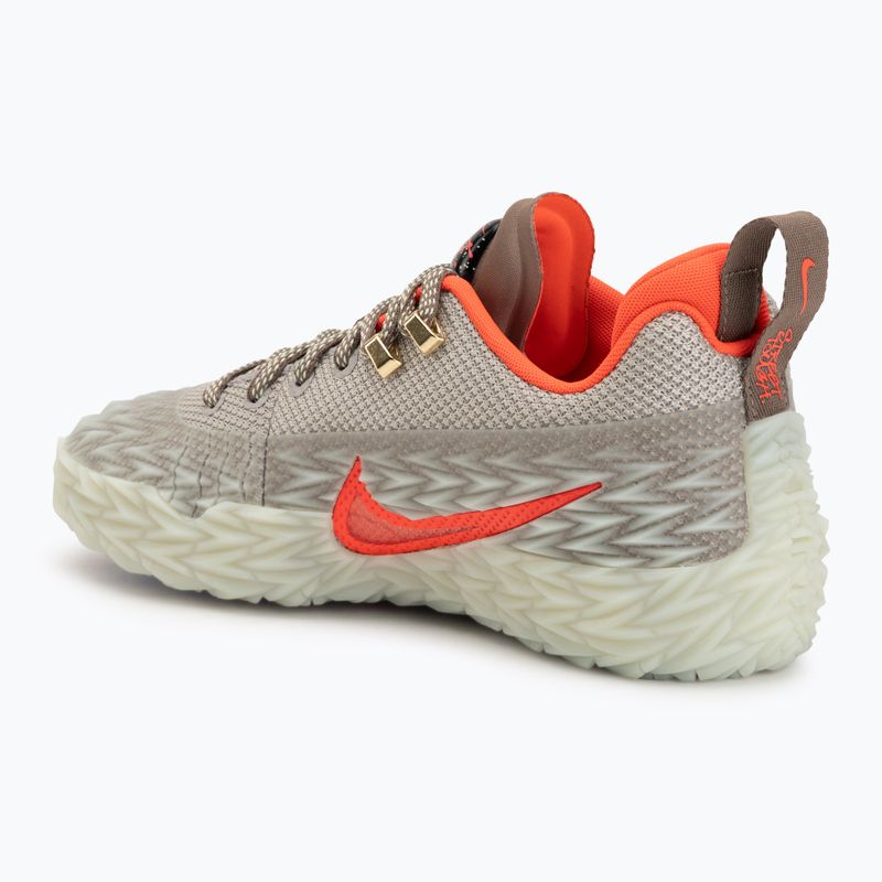 Buty do koszykówki męskie Nike S.T. Flare 2 college grey/volt tint/metallic gold 3