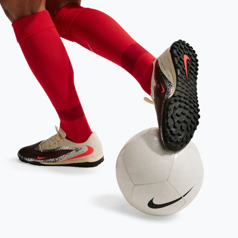 Buty piłkarskie męskie Nike United Phantom 6 Low Academy TF burgundy crush/fossil/university red 4