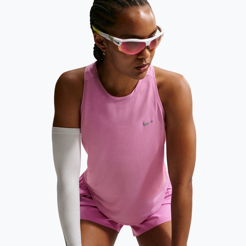 Koszulka do biegania damska Nike Swift Breathe Dri-Fit light magenta/photon dust 6