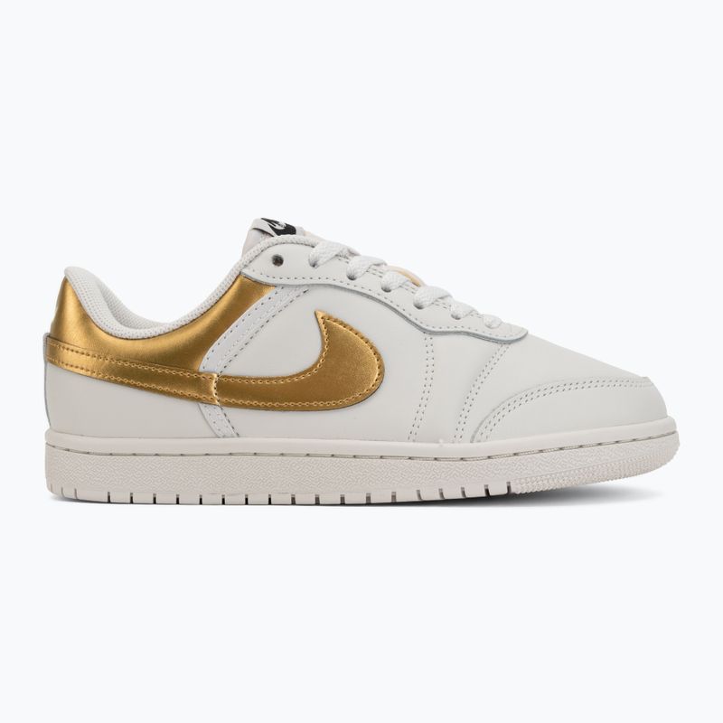 Buty damskie Nike Air Jordan Skyline Low swan/black/metallic gold 2