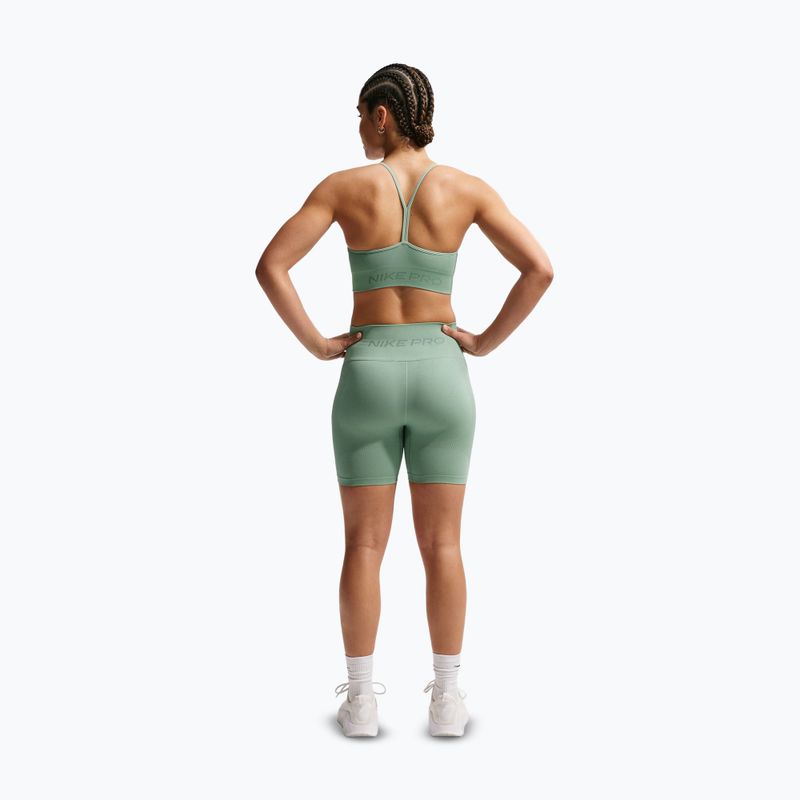Biustonosz treningowy Nike Pro Seamless Light Support steam 3
