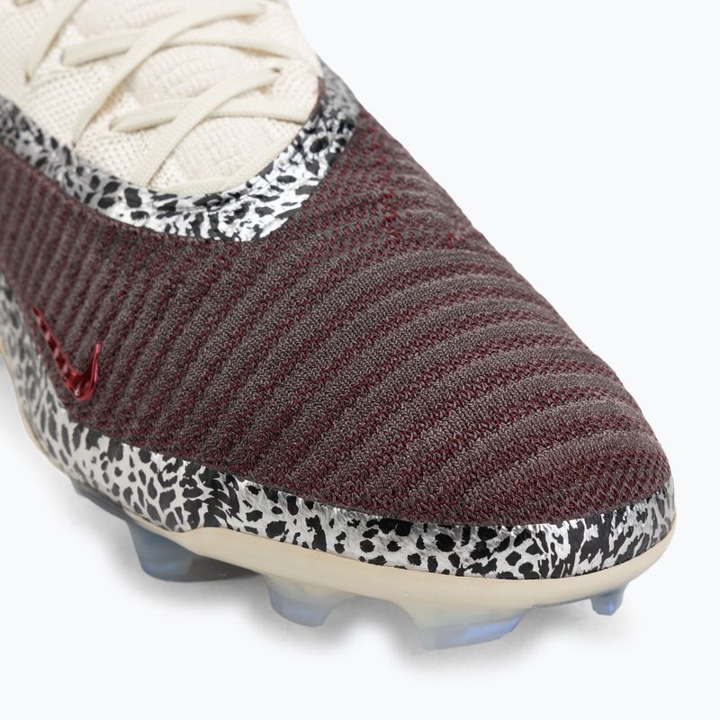 Buty piłkarskie męskie Nike United Phantom 6 Low Elite FG burgundy crush/fossil/university red 7
