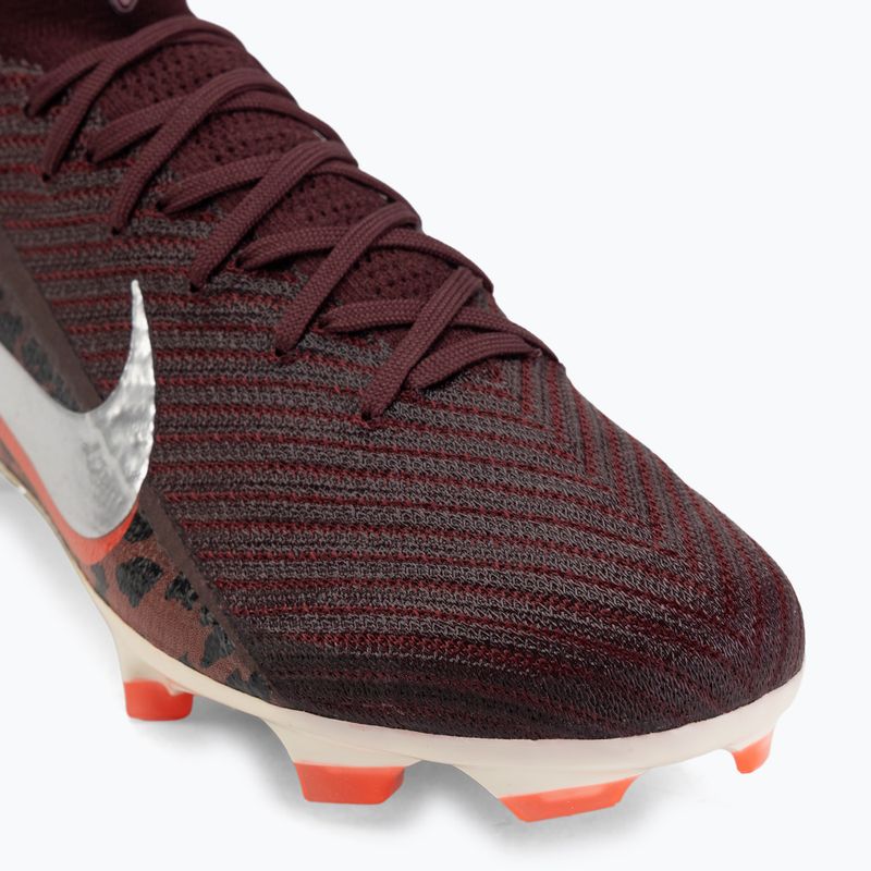 Buty piłkarskie męskie Nike United Superfly 10 Elite burgundy crush/university red/fossil/metal silver 7
