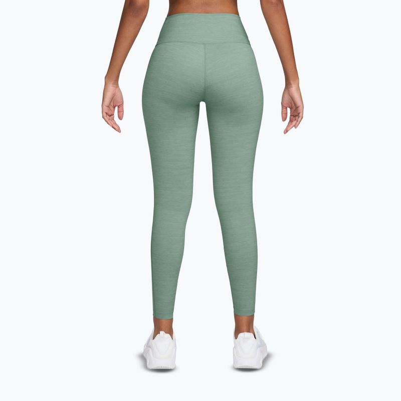 Legginsy damskie Nike One Seamless Front High-Waisted steam/white 2