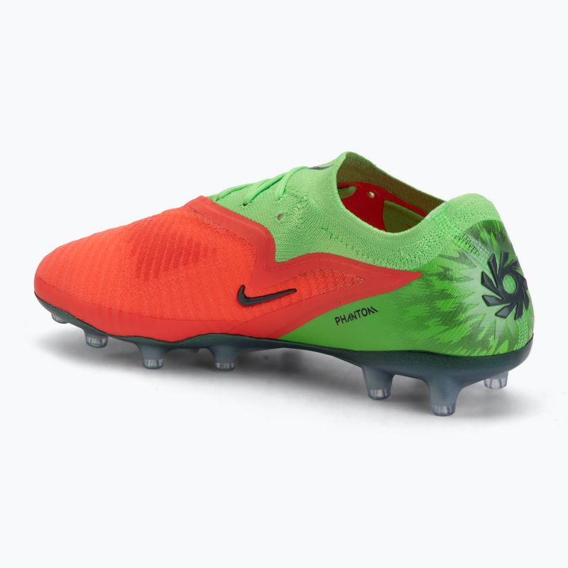 Buty piłkarskie męskie Nike Phantom 6 Low Elite Erling Haaland AG hot punch/green strike/black 3
