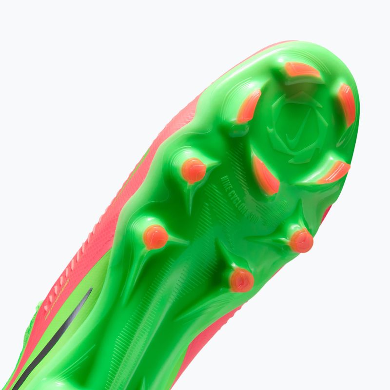 Buty piłkarskie męskie Nike Phantom 6 Low Pro Erling Haaland FG hot punch/green strike/black 4
