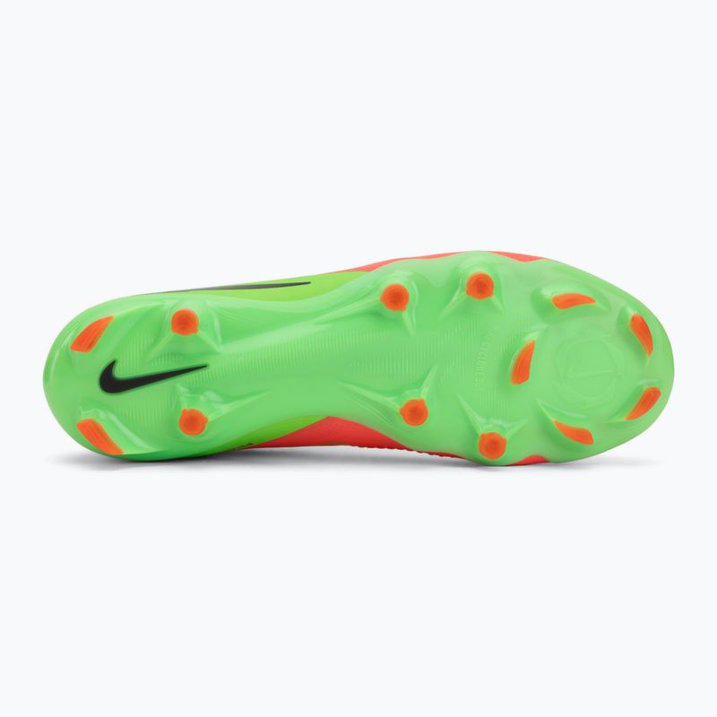 Buty piłkarskie męskie Nike Phantom 6 Low Pro Erling Haaland FG hot punch/green strike/black 4