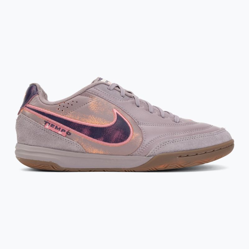 Buty piłkarskie męskie Nike Tiempo Streetgato PRM IC light violet ore/gum dark brown/peony 2