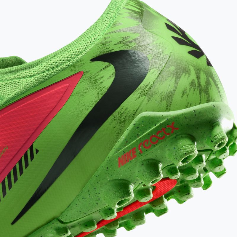 Buty piłkarskie męskie Nike Phantom 6 Low Pro Erling Haaland TF hot punch/green strike/black 4
