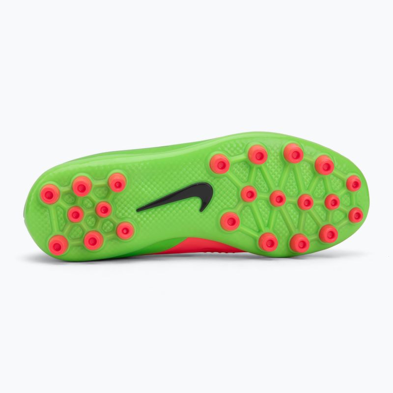 Buty piłkarskie dziecięce Nike Jr. Phantom 6 Academy Erling Haaland AG hot punch/green strike/black 4