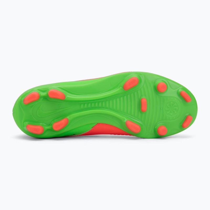 Buty piłkarskie dziecięce Nike Jr. Phantom 6 Club Erling Haaland MG hot punch/green strike/black 4