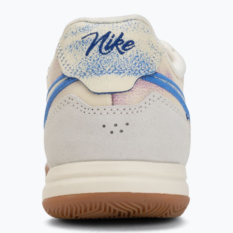 Buty piłkarskie męskie Nike Tiempo Streetgato PRM IC coconut milk/gum med brown/blue crystal 6