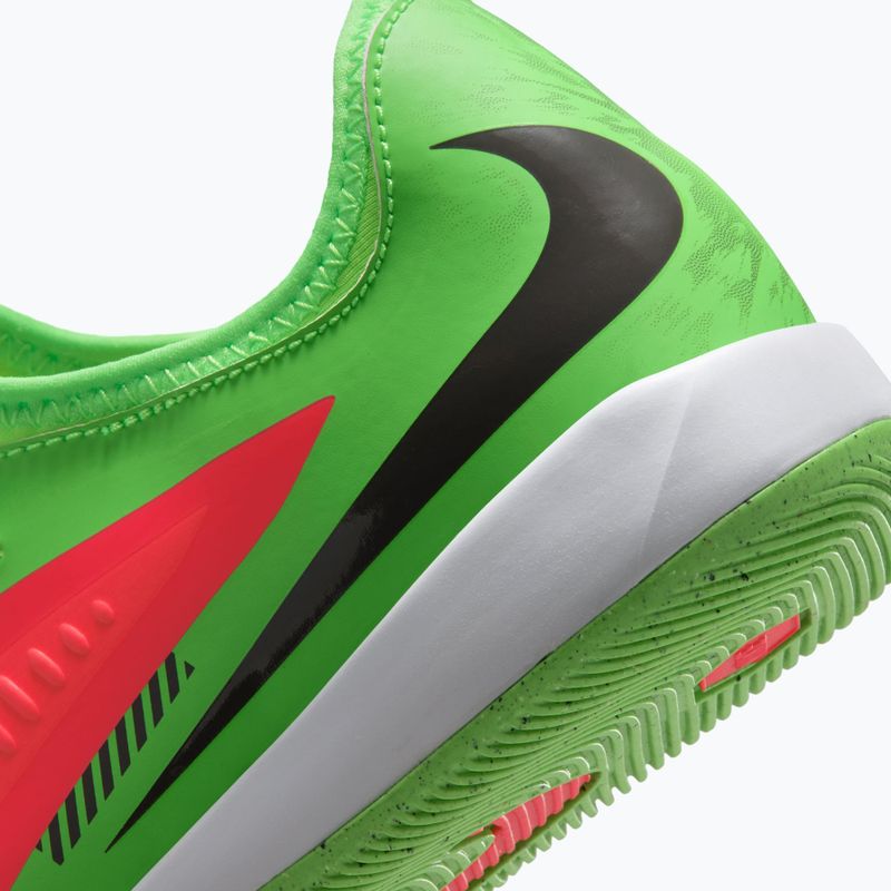 Buty piłkarskie dziecięce Nike Jr. Phantom 6 Academy Erling Haaland IC hot punch/green strike/black 4
