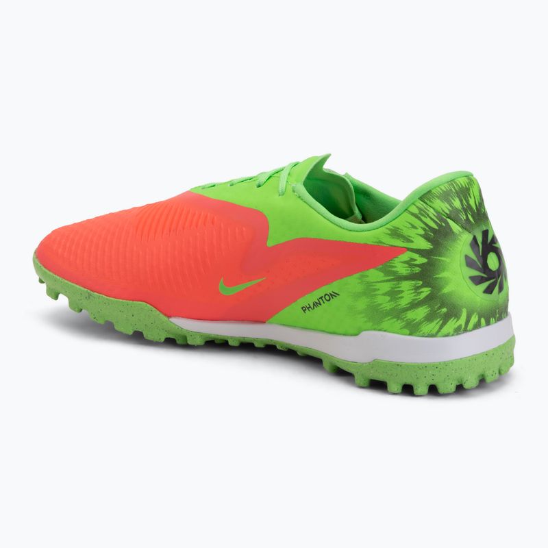 Buty piłkarskie męskie Nike Phantom 6 Low Academy Erling Haaland TF hot punch/green strike/black 3