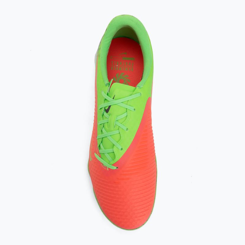 Buty piłkarskie męskie Nike Phantom 6 Low Academy Erling Haaland TF hot punch/green strike/black 5