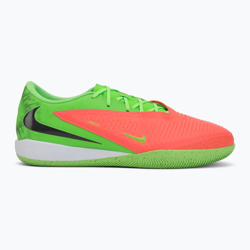 Buty piłkarskie męskie Nike Phantom 6 Low Academy Erling Haaland IN hot punch/green strike/black 2