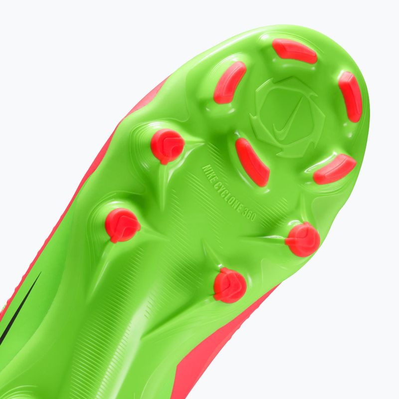 Buty piłkarskie dziecięce Nike Jr. Phantom 6 Low Academy Erling Haaland FG hot punch/green strike/black 4