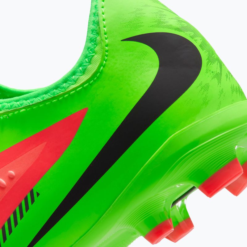 Buty piłkarskie dziecięce Nike Jr. Phantom 6 Low Academy Erling Haaland FG hot punch/green strike/black 5