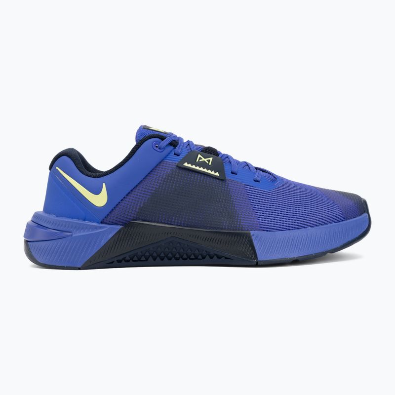 Buty treningowe męskie Nike Metcon 10 persian violet/obsidian/light lemon twist 2