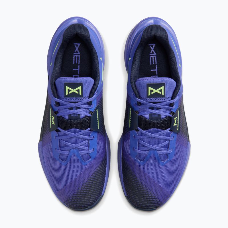 Buty treningowe męskie Nike Metcon 10 persian violet/obsidian/light lemon twist 5