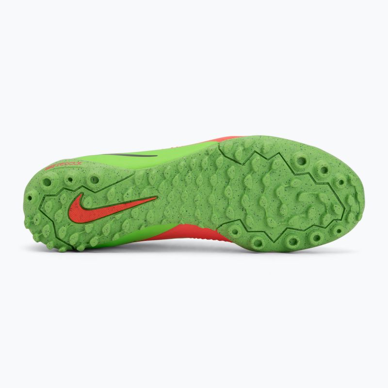 Buty piłkarskie męskie Nike Phantom 6 Low Pro Erling Haaland TF hot punch/green strike/black 4